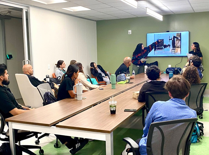 University of Miami Medicine as a Profession classroom with students