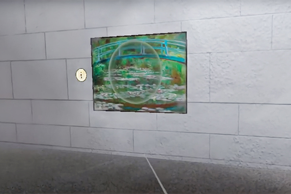 Brush and Beyond by Xueer Xia (painting of Giverny by Monet)