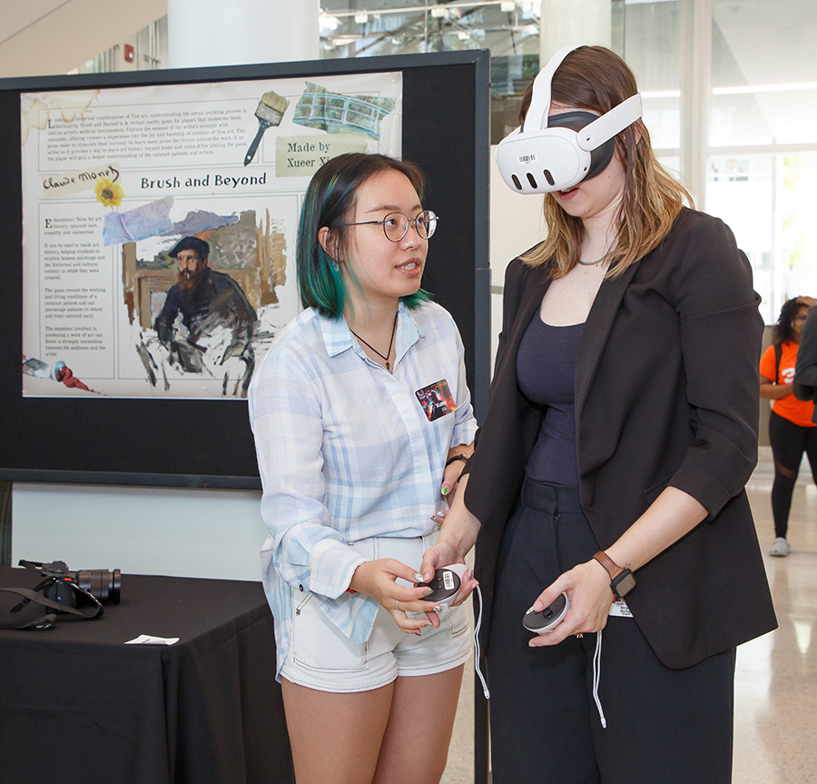 Brush and Beyond Demo Station at Computing Day 2024