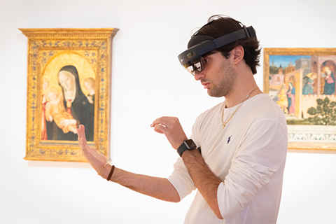 Collection Connections AR art app