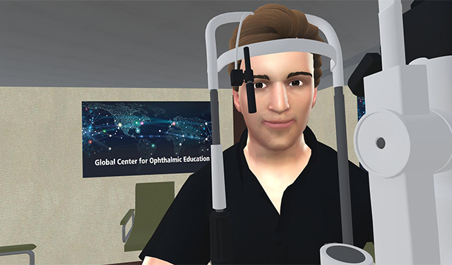 Bascom Palmer Eye Institute project virtual Slit Lamp Training