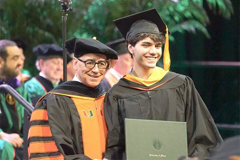 University of Miami School of Communication graduation 2025